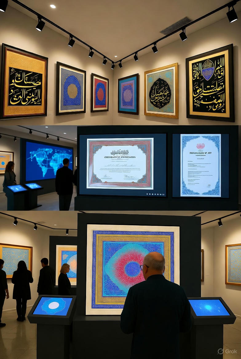 گواهینامه خانه هنر ایرانیان در فستیوال‌های بین‌المللی