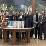 بازدید مدیران ارشد خانه هنر ایرانیان از گالری انفرادی زهرا مرادی